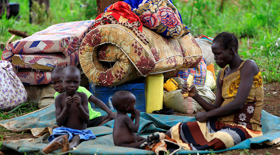 South Sudan family