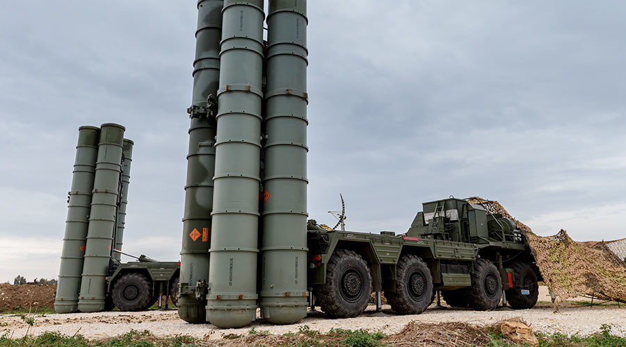 Russia's advanced S-400 surface-to-air missile system