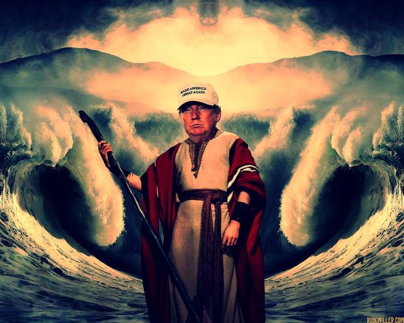 trump as moses