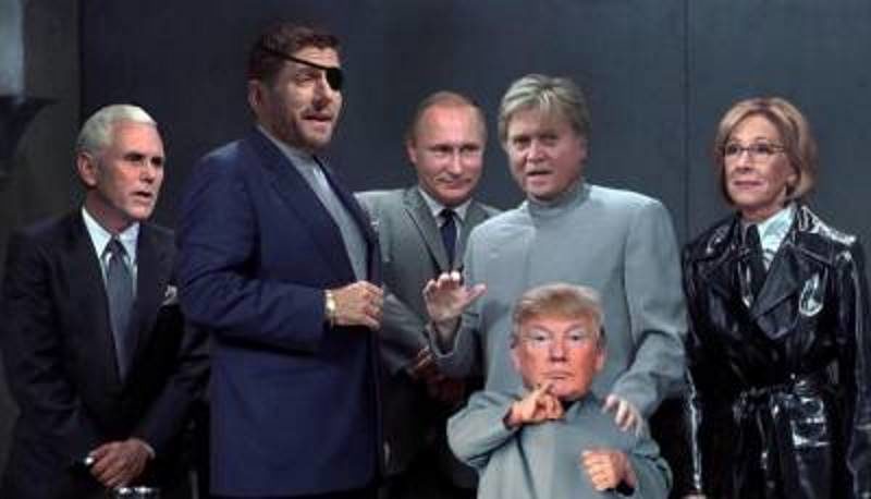 Trump austin powers villians