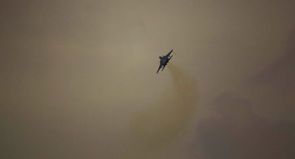 Click to enlarge Israeli fighter jet