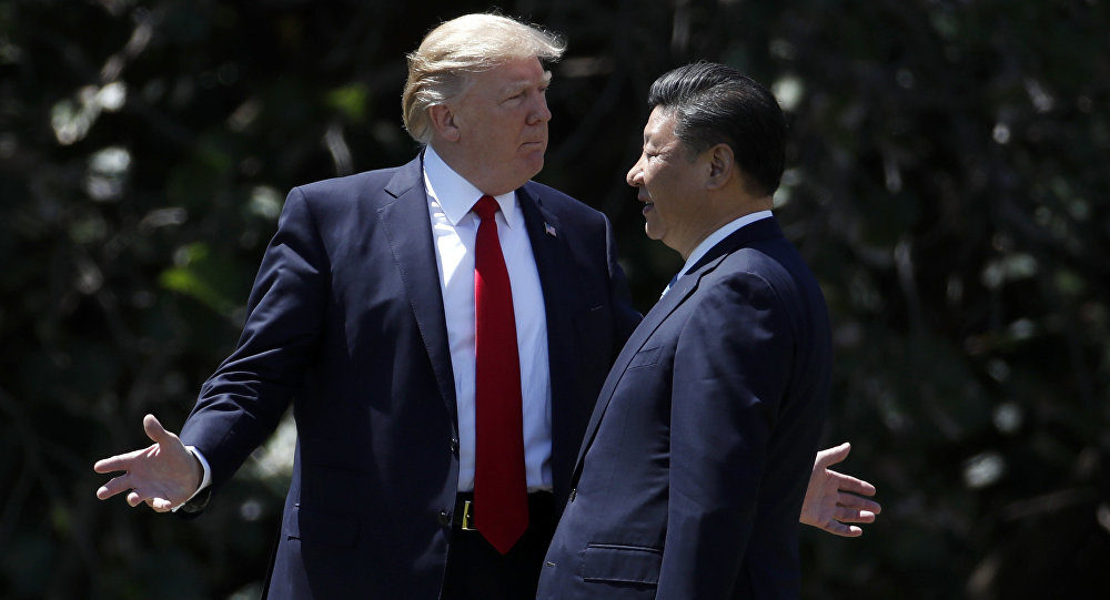 Donald Trump and Xi Jinping