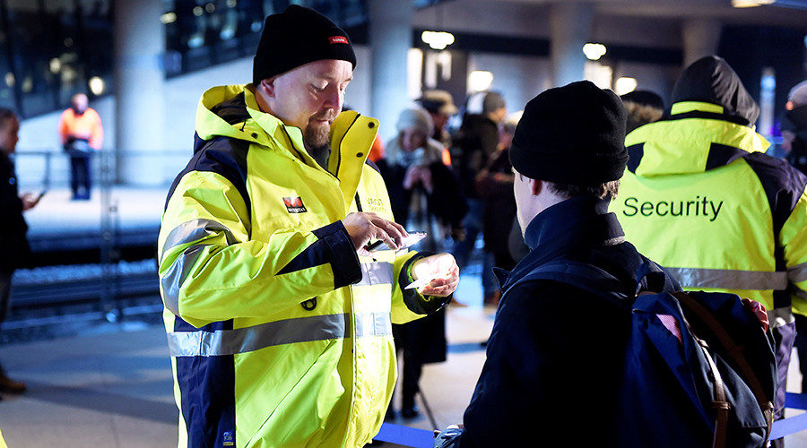 Click to enlarge Swedish security