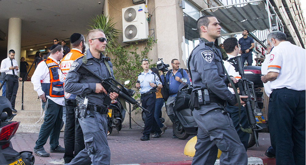 israeli police after palestinian stabbing