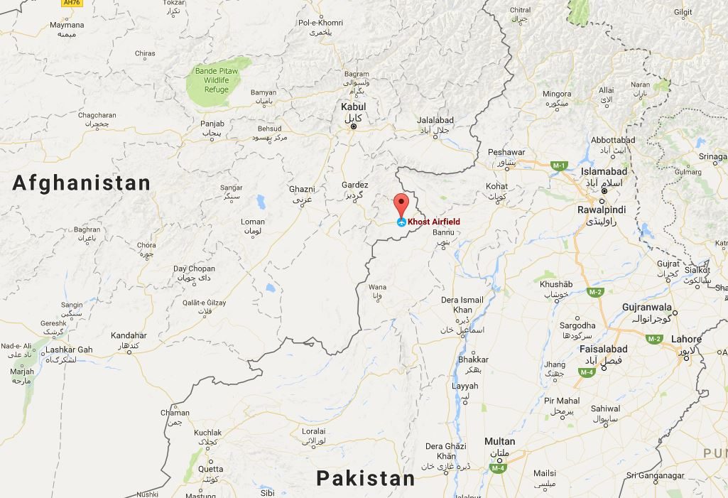 Click to enlarge Afghanistan map
