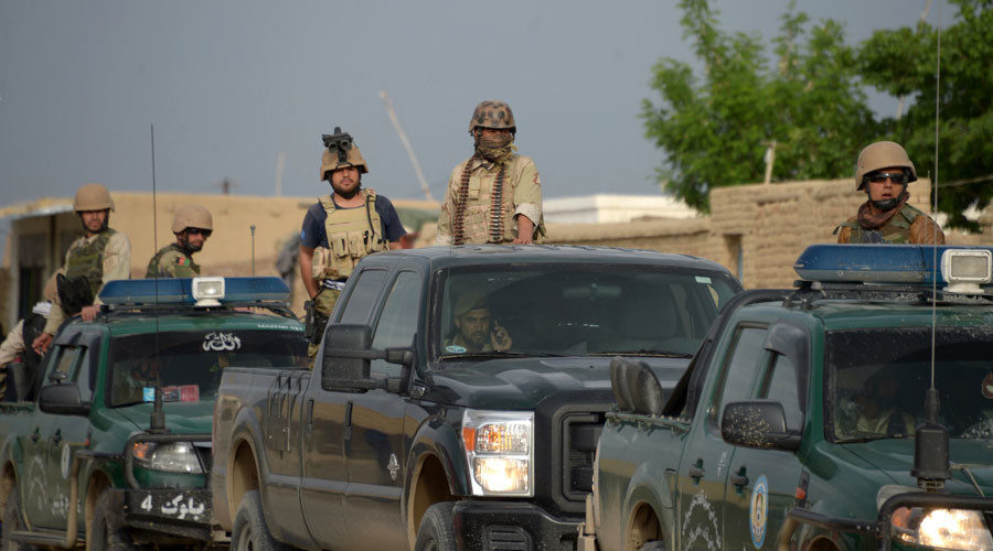 Afghan security personnel