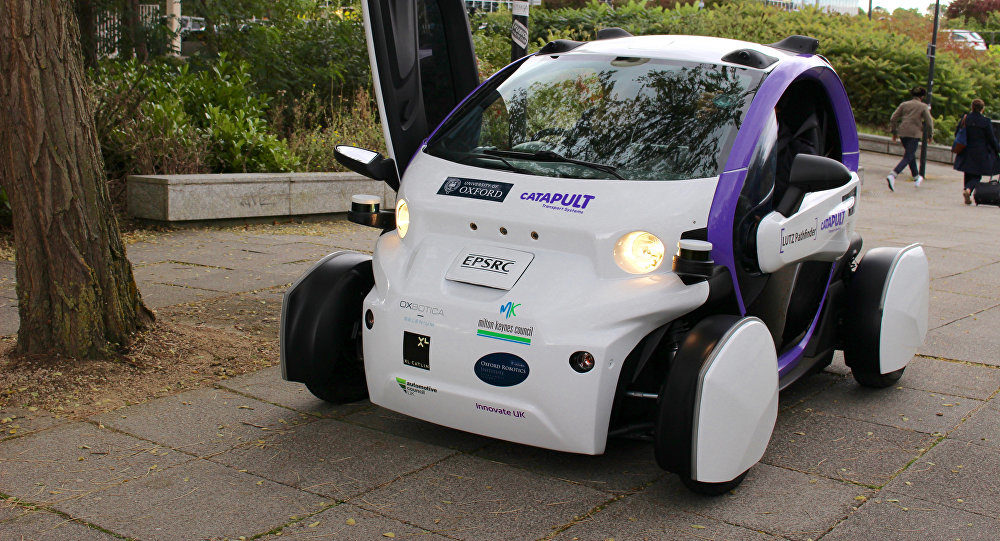Oxbotica driverless car
