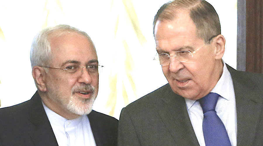 Click to enlarge Zarif and Lavrov