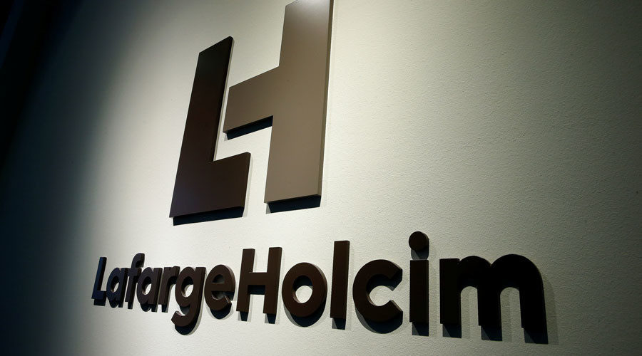 Click to enlarge lafargeHolcim logo isis