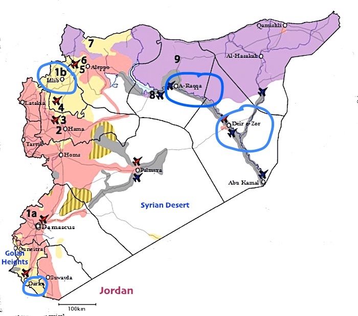 Map Syria