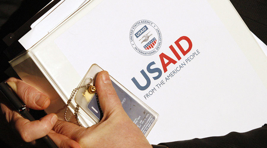 Click to enlarge US aid photo