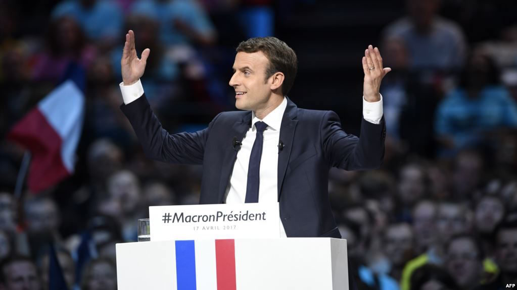 Emmanuel Macron. 