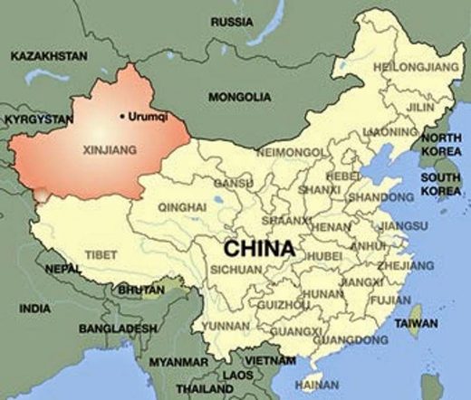 xinjiang muslims china