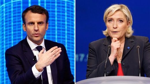 macron le pen french elections