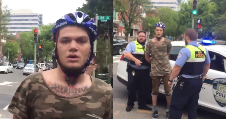 Click to enlarge antifa Rebel Media assault arrested