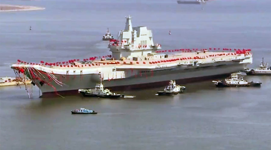 China's new aircraft carrier