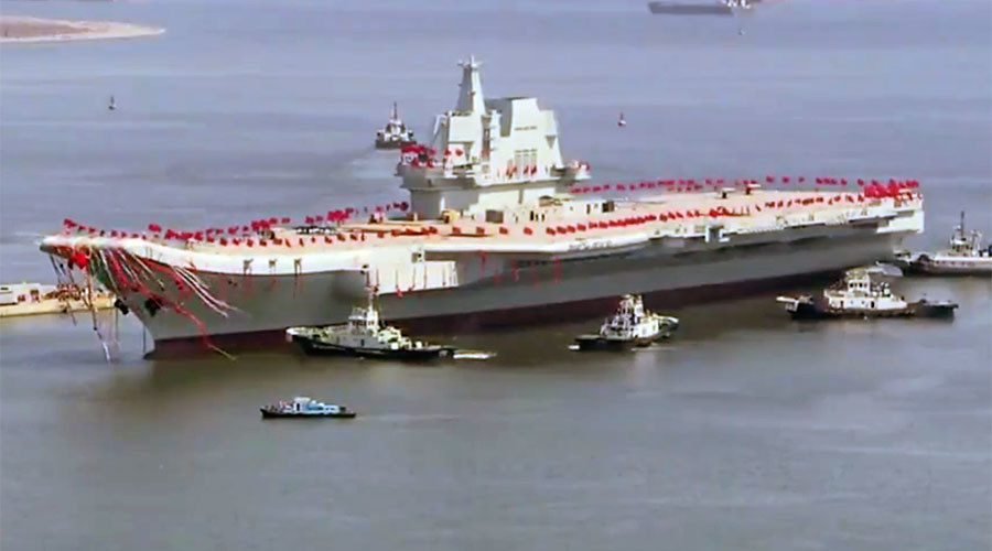 China's new aircraft carrier