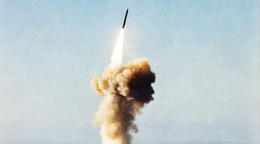 US Minuteman III missile