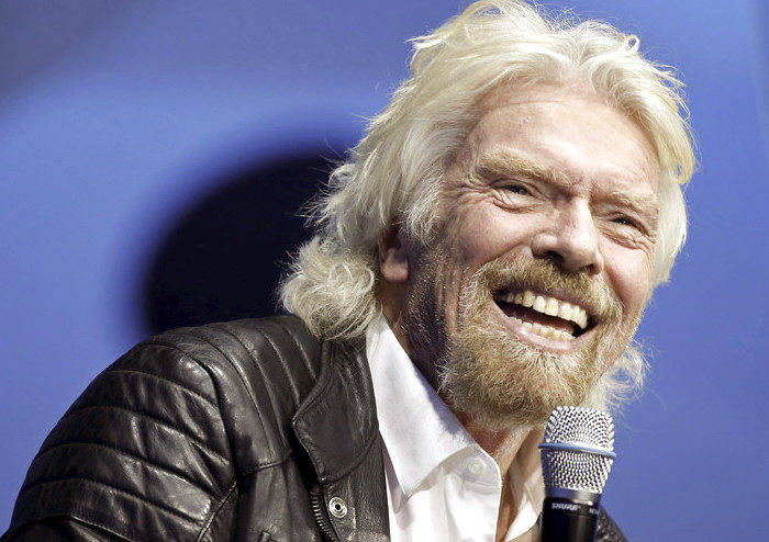 Click to enlarge Richard Branson