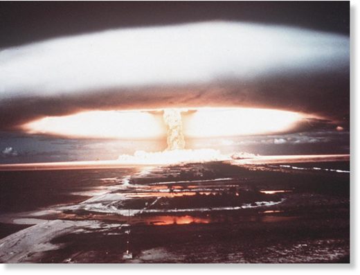 Click to enlarge Nuclear explosion