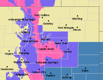 Click to enlarge colorado snowm map
