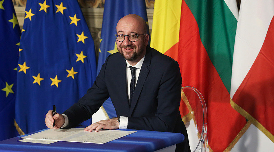 Belgium's PM Charles Michel