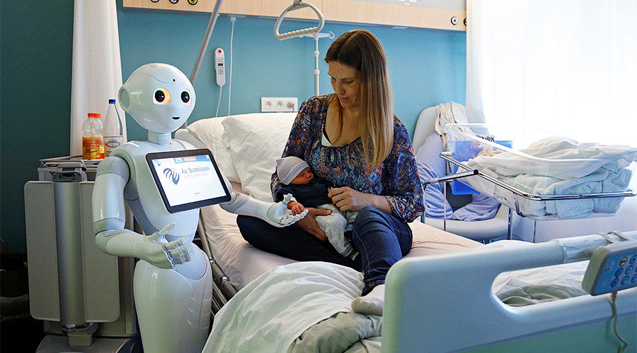Click to enlarge Pepper the robot