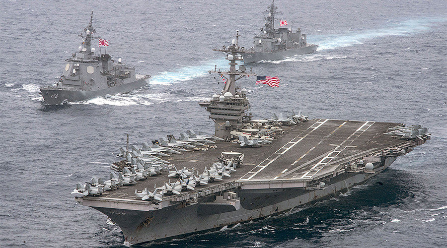 U.S. Navy aircraft carrier USS Carl Vinson