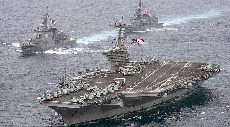 U.S. Navy aircraft carrier USS Carl Vinson