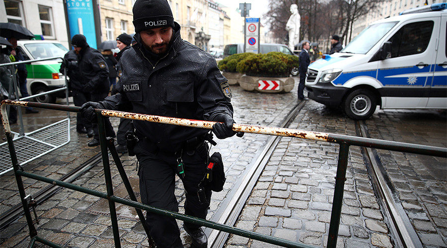 A German police officer