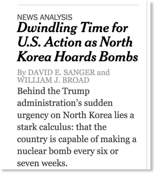 Click to enlarge NYT N Korea
