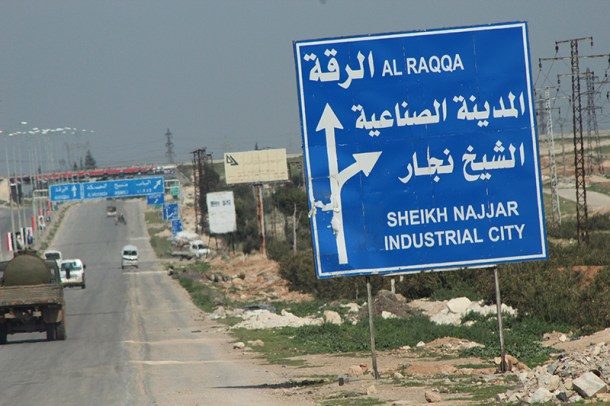Click to enlarge Aleppo sheikh najjar industrial district destruction