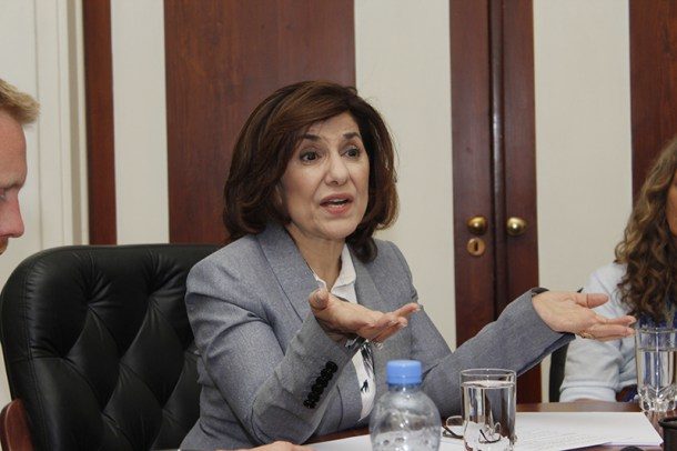 Click to enlarge Dr Bouthaina Shaaban