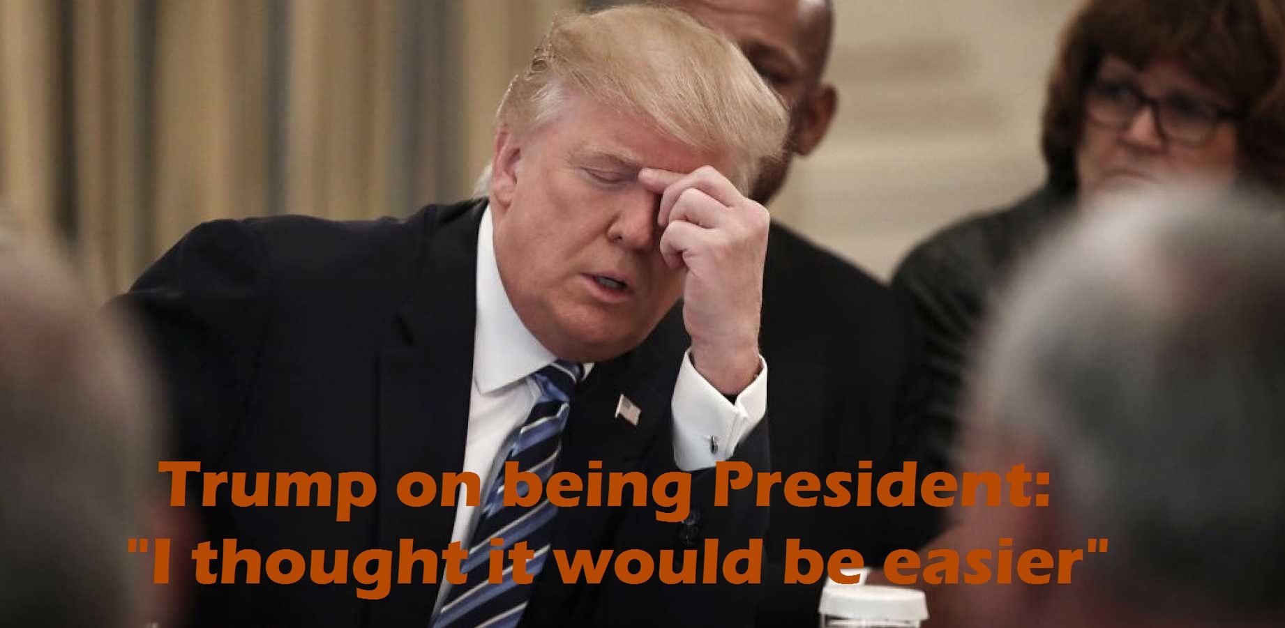 trump on presidency