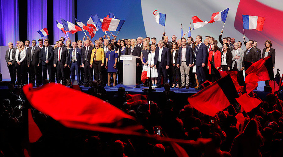 Marine Le Pen rally