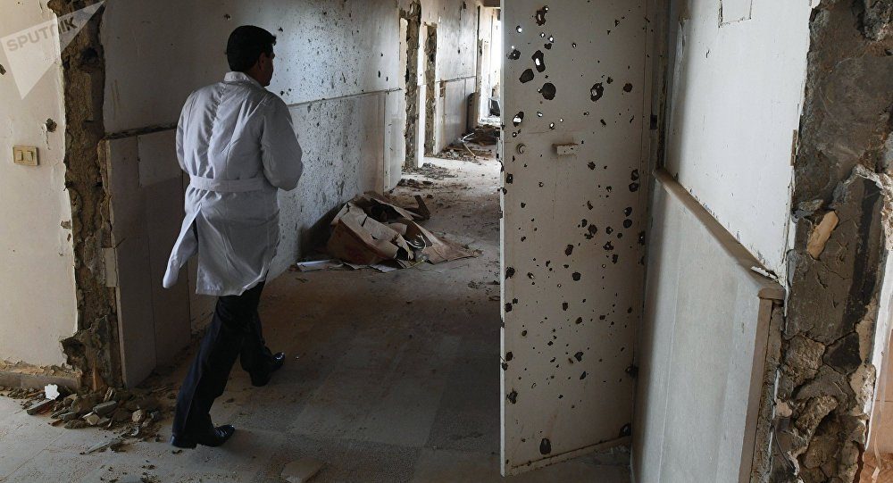 Assad hospital in Deir ez-Zor
