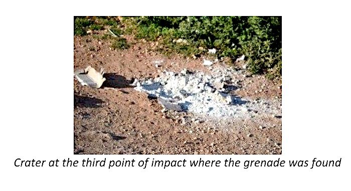 Crater impact grenade