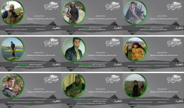 Terrorist leaders who were killed in Syria