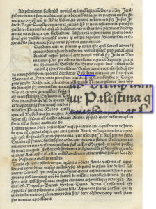 Palestine manuscript