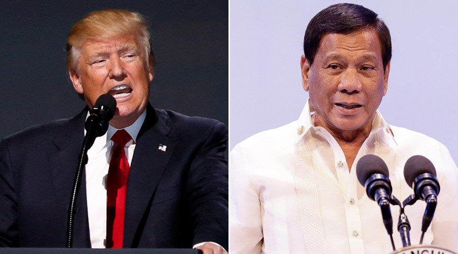 Donald Trump and Rodrigo Duterte