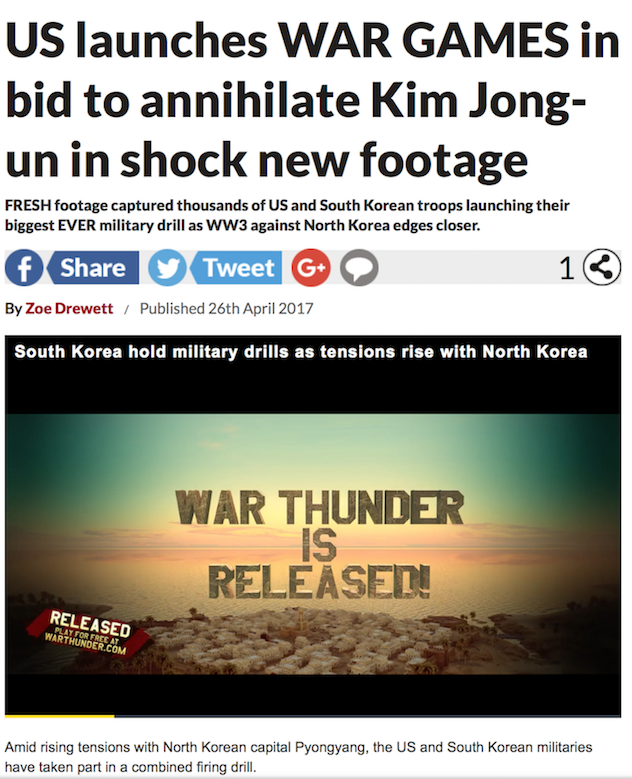 war games north korea