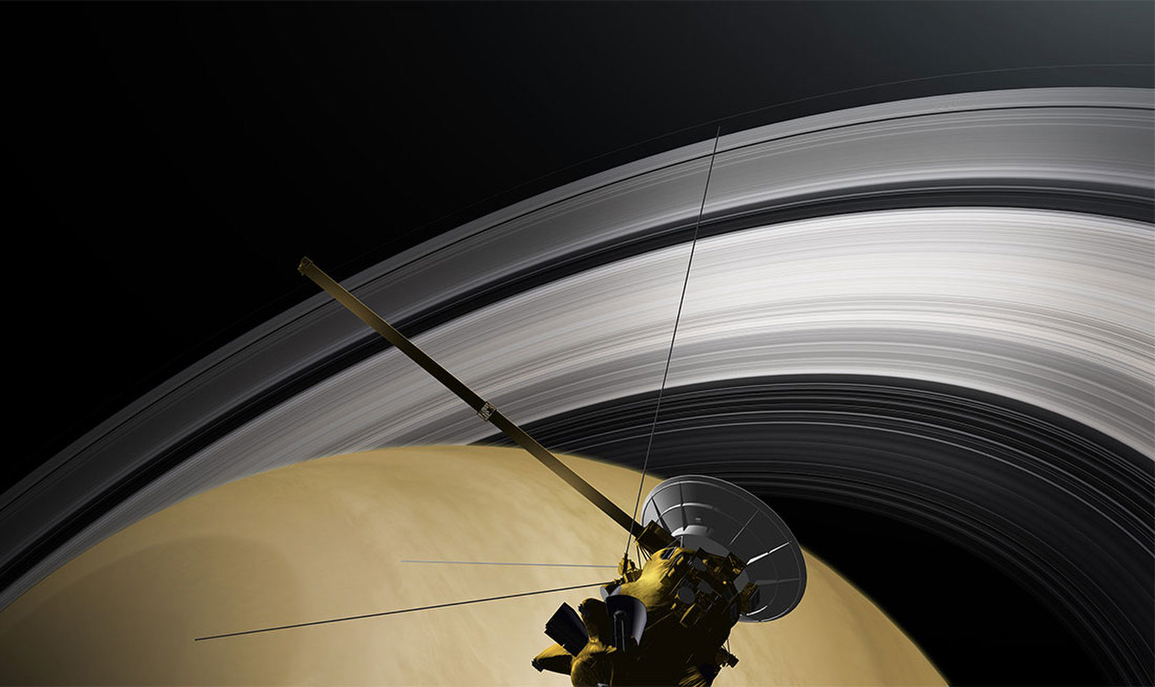 Cassini Saturn
