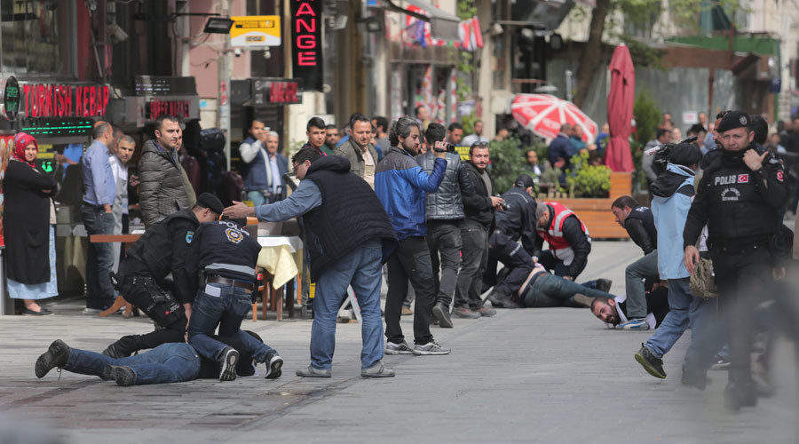 Central Istanbul, Turkey May 1, 2017