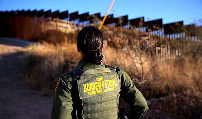 Click to enlarge Border patrol agent
