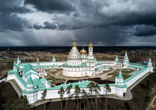 Click to enlarge The New Jerusalem Monastery Resurrection monastery outside Moscow