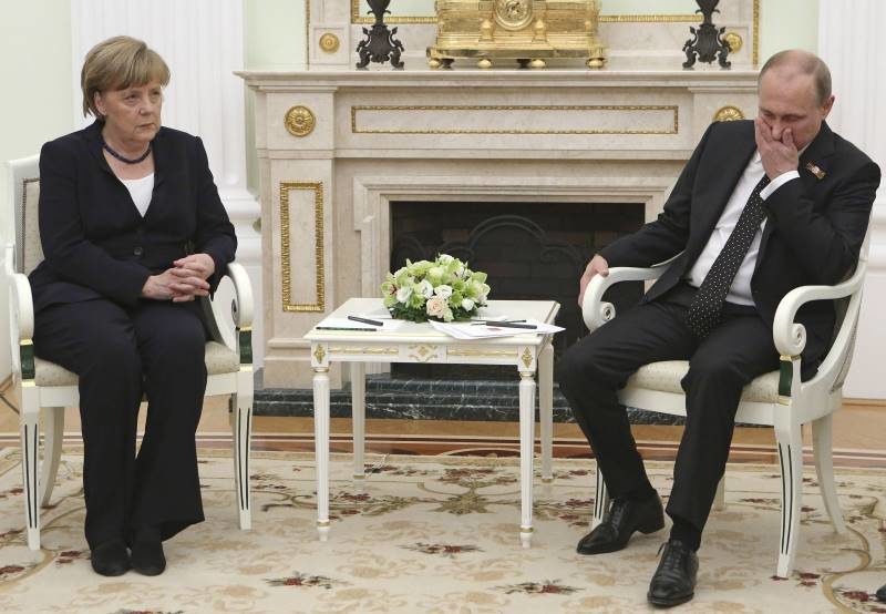 Merkel Putin