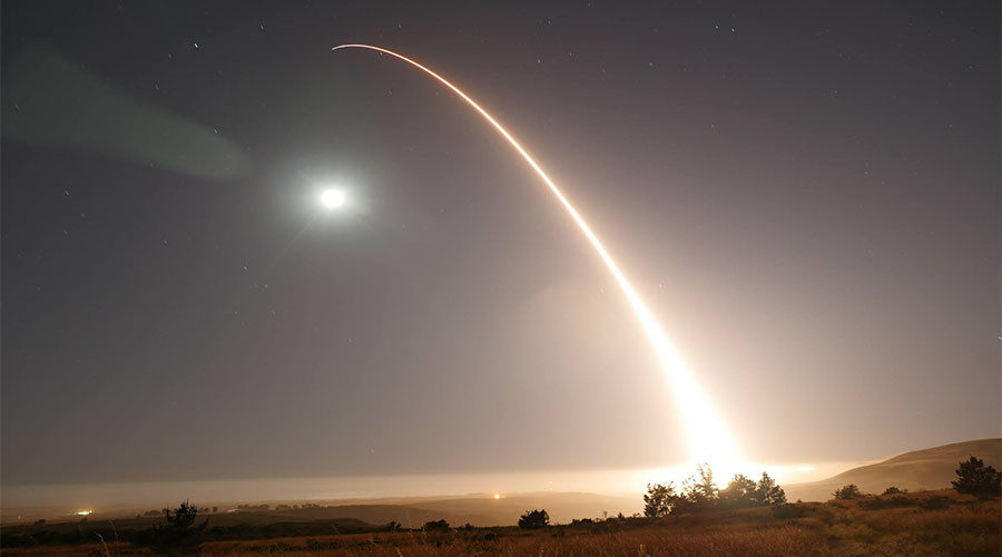Click to enlarge Minuteman III ballistic missile