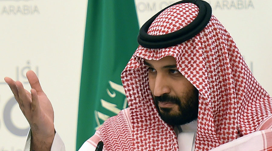 Click to enlarge Saudi Defense Minister and Deputy Crown Prince Mohammed bin Salman