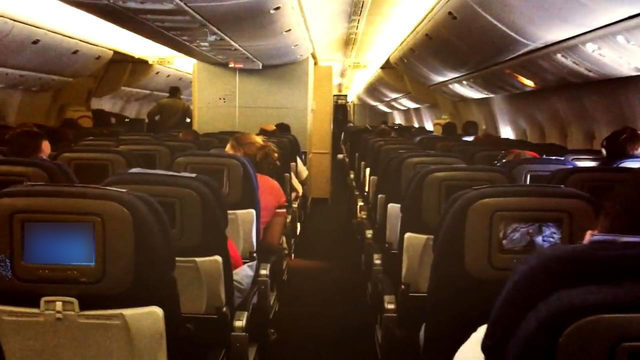 airplane interior
