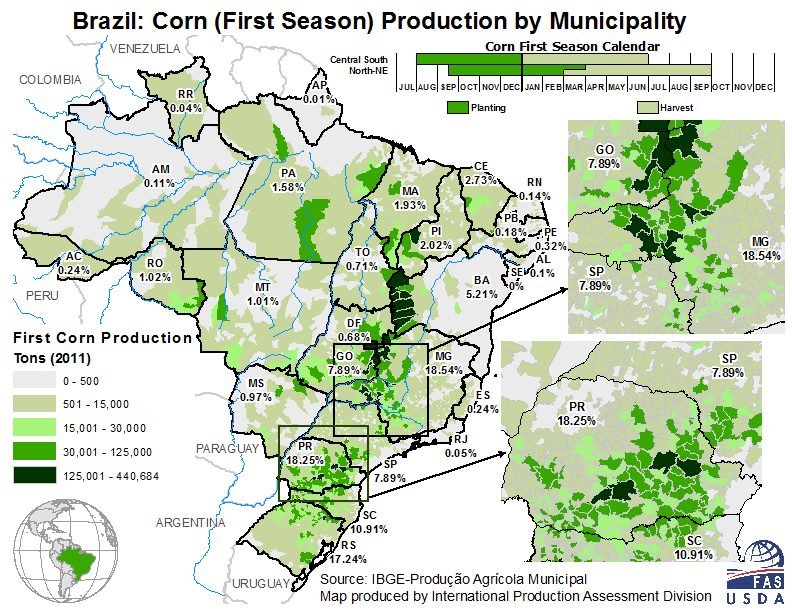 brazil corn